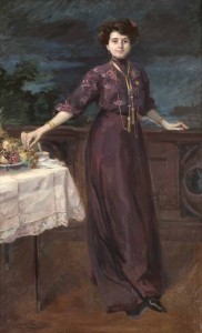 Retrat de Maria Condeminas de Rossich, 1909, oli sobre tela